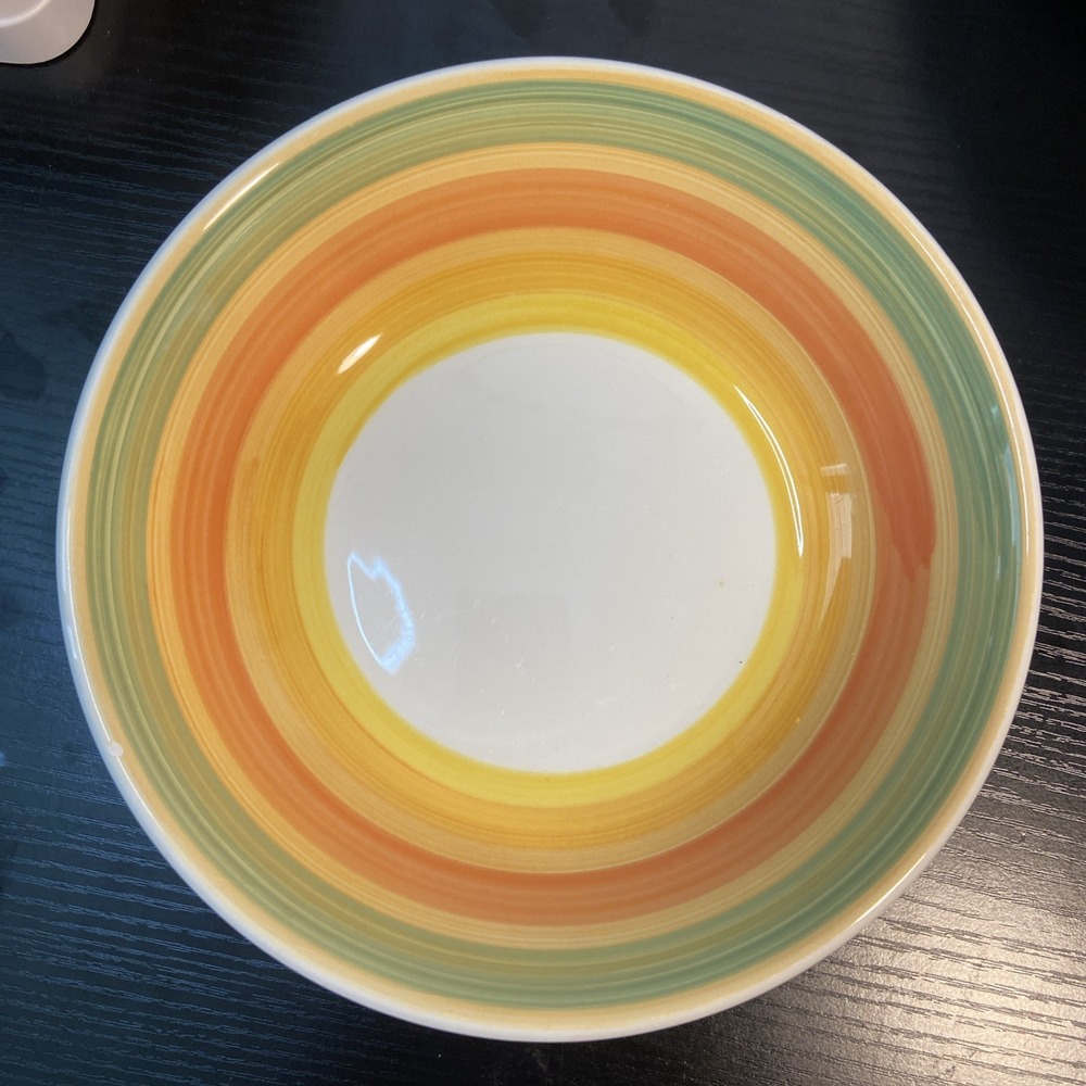 Tre Ci  Made in Italy  Large PASTA SERVING BOWL  Ceramic - 14" +4 Bowls - Picture 8 of 16